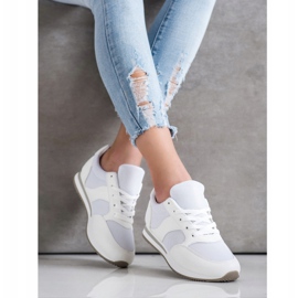 SHELOVET Sportske cipele s mrežom bijela 2