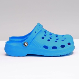 Flameshoes Ženske papuče Eva Blue Foam Crocs plava 1