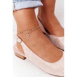 Suede sandale na visoku petu Sergio Leone SK807 Pink ružičasta 1