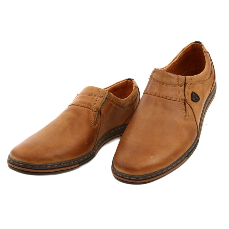 Polbut Muške cipele kožne 362 đumbir bež žuta boja 1