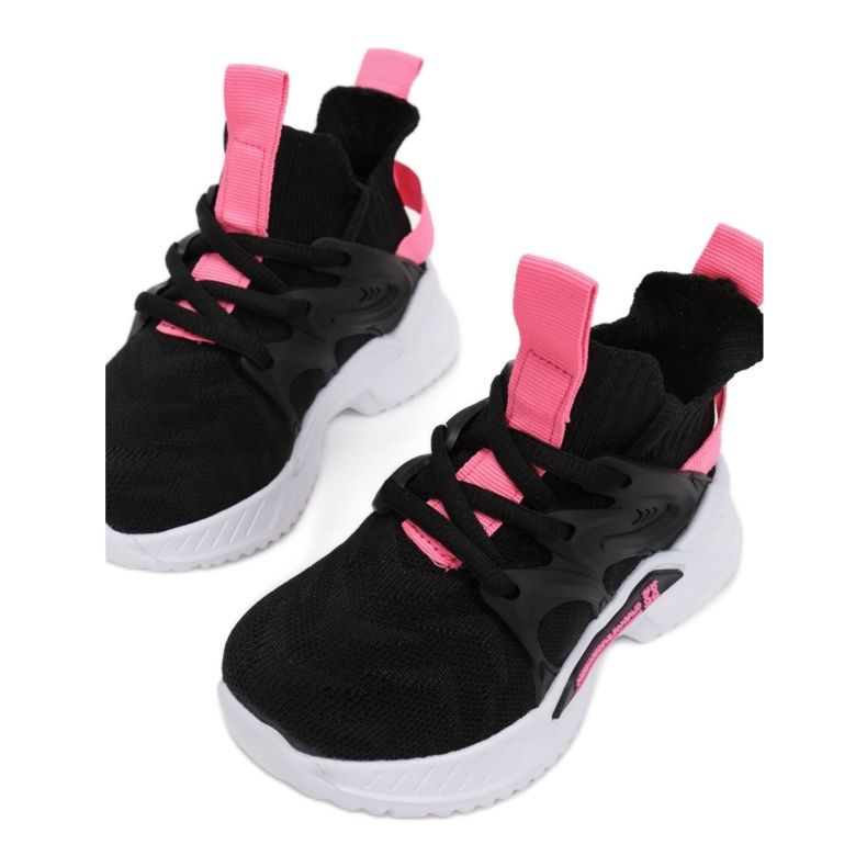 Vices Poroci T9302-141-crni / fushia crna ružičasta 1