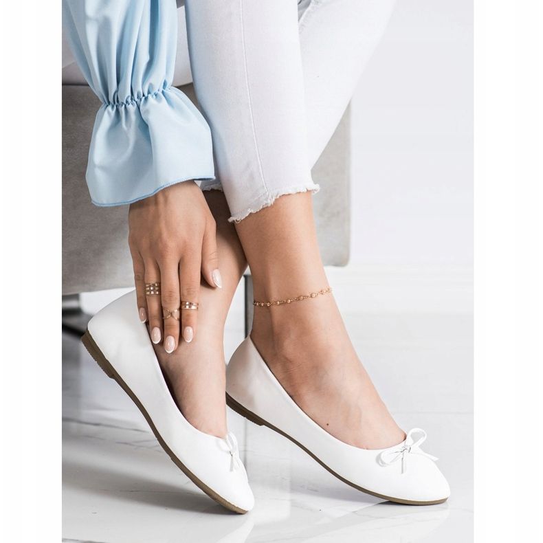 Diamantique Klasične balerine bijela 2