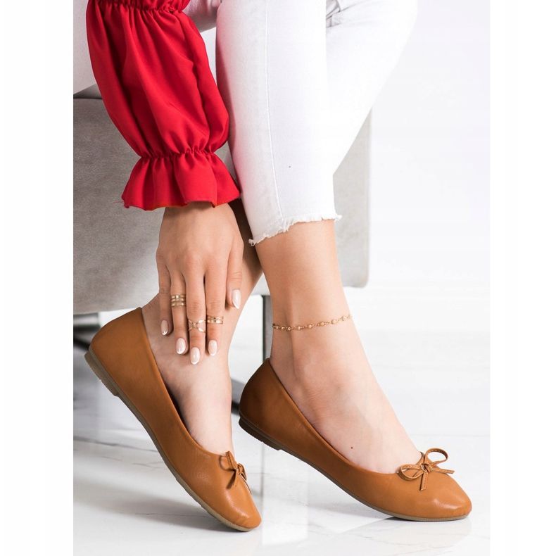 Diamantique Klasične balerine smeđa 2