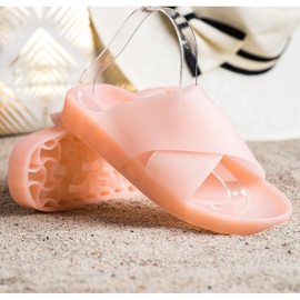 SHELOVET Modne gumene papuče ružičasta 1