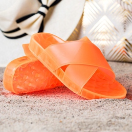 SHELOVET Modne gumene papuče narančasta 1