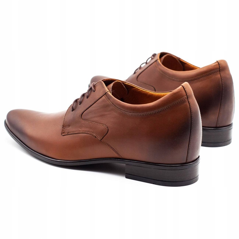 Olivier Muške svečane cipele P11 povećavaju pokriveni klin smeđa 4