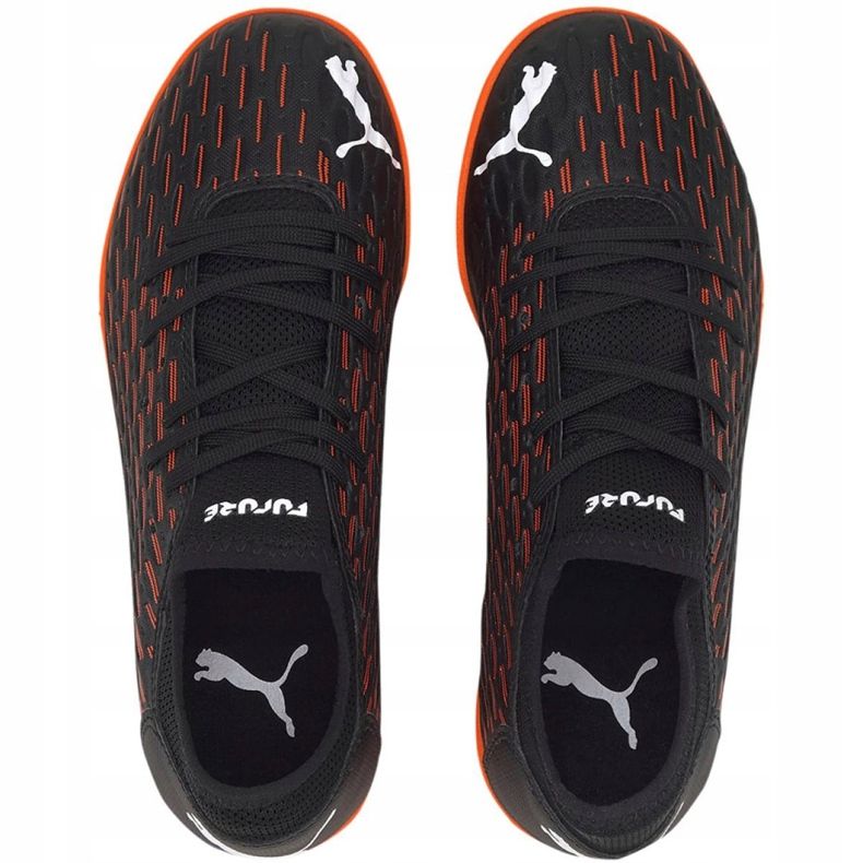 Kopačke Puma Future 6.4 Tt Jr 106209 01 plava, crna, narančasta crno 1