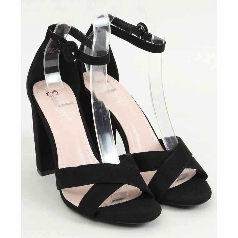 Crne sandale na postolju TU133P Black crna 1