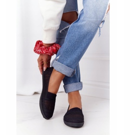 Otvorene klizne crne tenisice s klizanjem crno 2