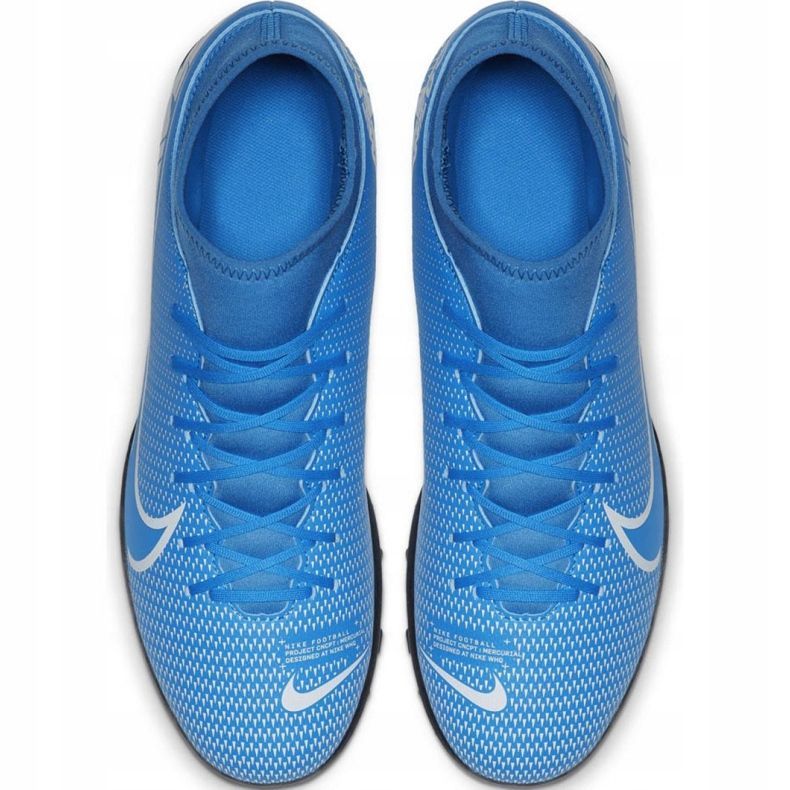 Nike Mercurial Superfly 7 Club Tf Jr AT8156 414 nogometne cipele višebojan plava 1