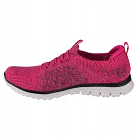 Skechers Luminate-Ona je veličanstvena W 104075-HPBK crno ružičasta 1