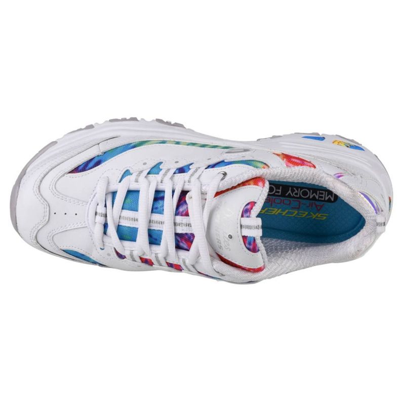 Skechers D'Lites Ljetna Fiesta W 149015-WMLT bijela crno 2