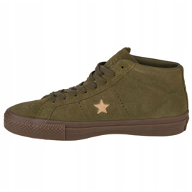 Cipele Converse One Star Pro Suede Mid M 157869C zelena 1
