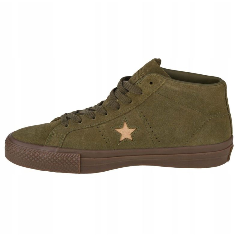 Cipele Converse One Star Pro Suede Mid M 157869C zelena 1