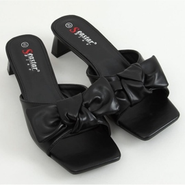 Crne dizajnerske štikle T388P Crna crno 1