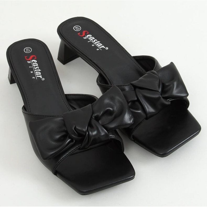 Crne dizajnerske štikle T388P Crna 1