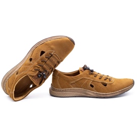 Olivier Muške sportske cipele 7075L smeđe smeđa 1