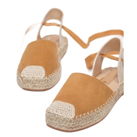 Ženske espadrille sandale 2331-68-kamera bež 1