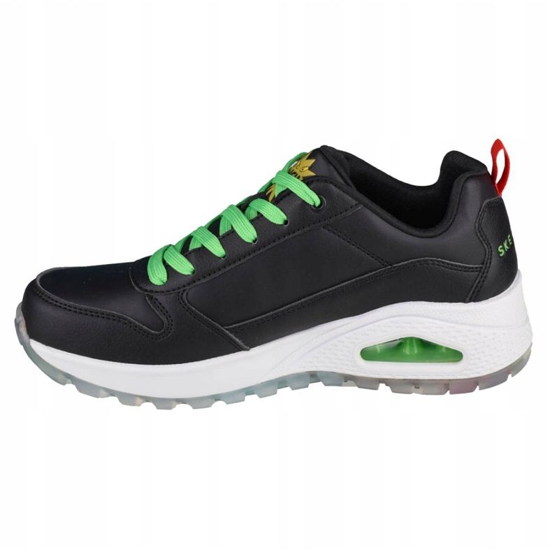 Skechers Uno Rugged-You are a Mean One W 155326-BKMT crna zelena žuta boja 1