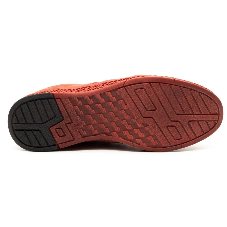 Joker Muške kožne ležerne cipele S21 / 2 crvene crvena 1