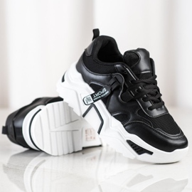 Sweet Shoes Sportske modne tenisice crno 1