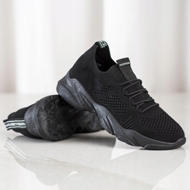 SHELOVET Klizne sportske cipele crna 1