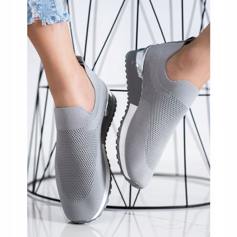 Renda Sive otvorene tenisice siva 2