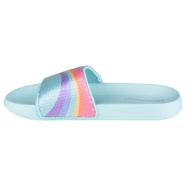 Skechers Sunčani tobogani-Sanjivi koraci Jr 86994L-LBMT plava 1