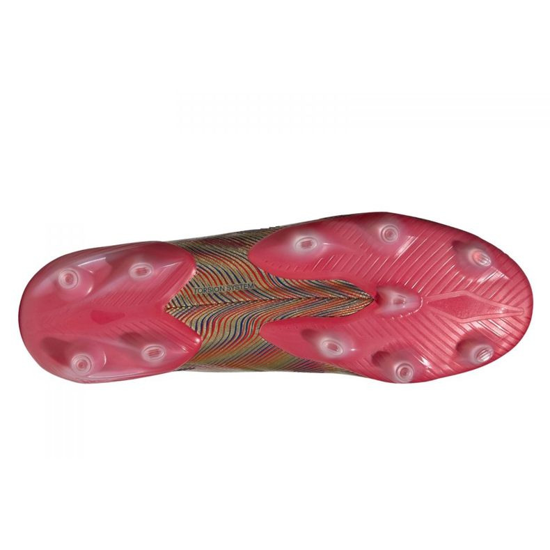 Adidas Nemeziz.1 Fg M FY0758 kopačke siva / srebrna, zlatna zlatna 2