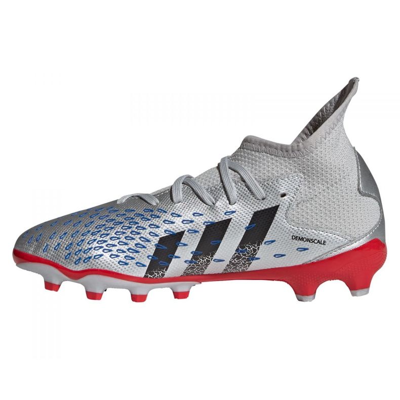 Adidas Predator Freak.3 Mg Jr FY7625 kopačke siva srebro 1