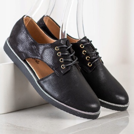 Forever Folie Modne cipele s izrezom crna 2