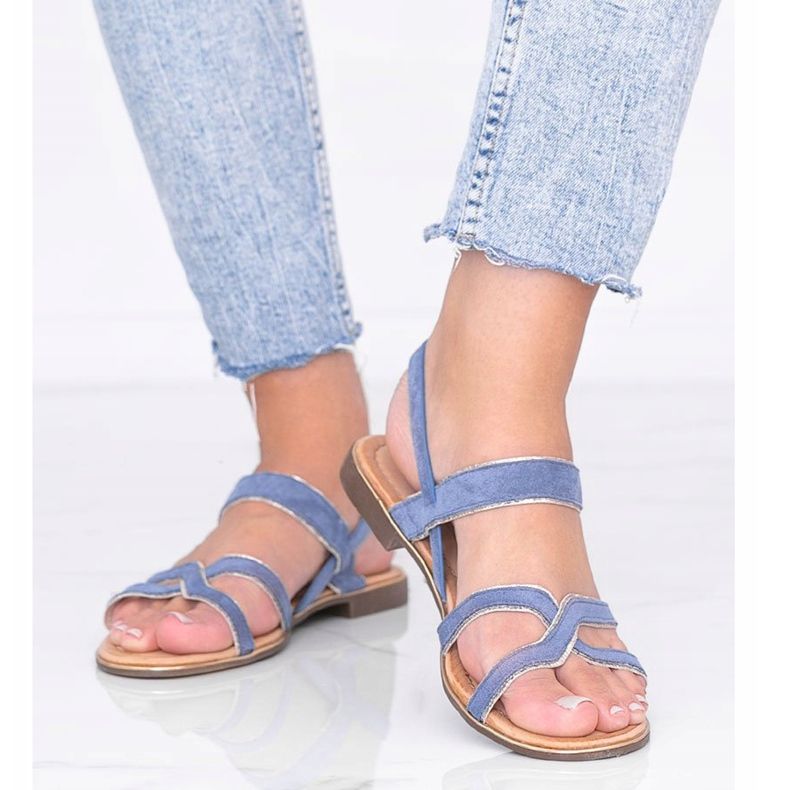 Rosina plave ženske sandale plava 1