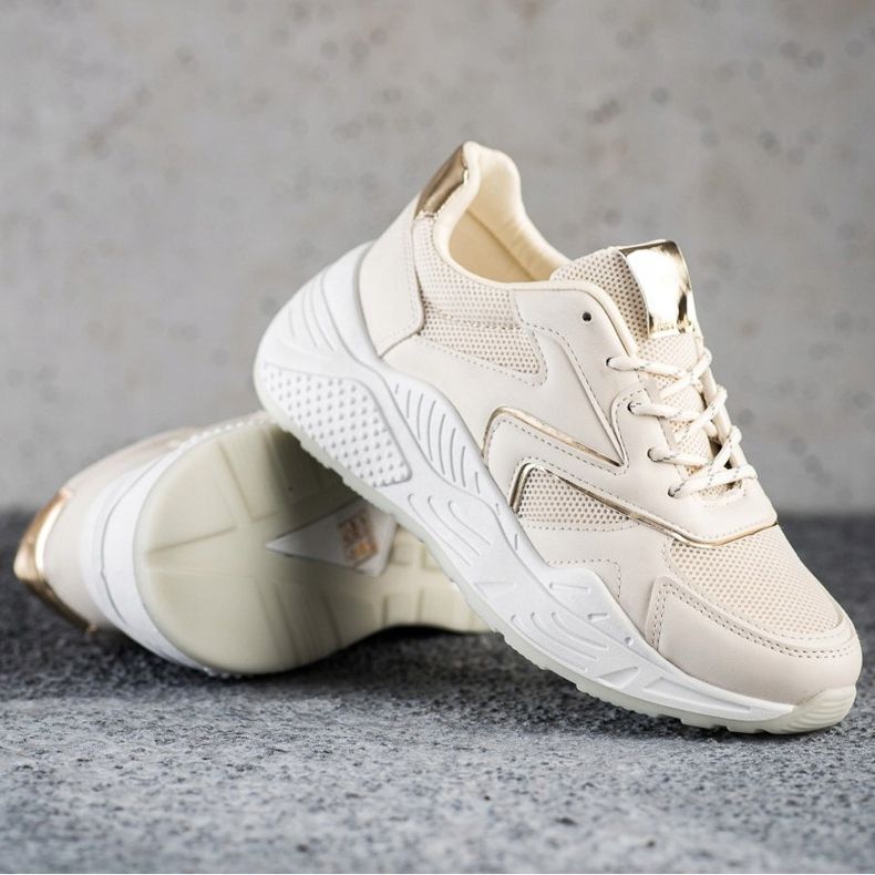 SHELOVET Elegantne tenisice smeđa 1