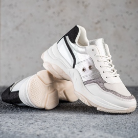 SHELOVET Udobne, moderne tenisice bijela raznobojna 1