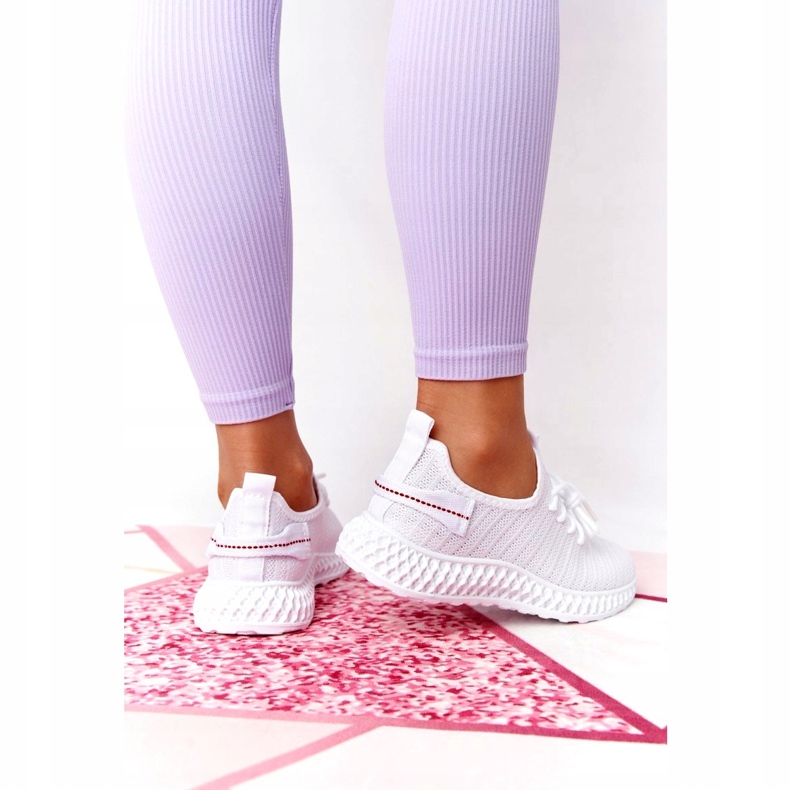 PS1 Ženske sportske cipele sa slip-on White Do It bijela 5