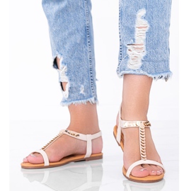 Ženske sandale bež boje Emmie 1