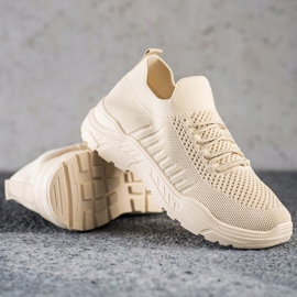 Sweet Shoes Ležerne tenisice koje se navlače bež 1