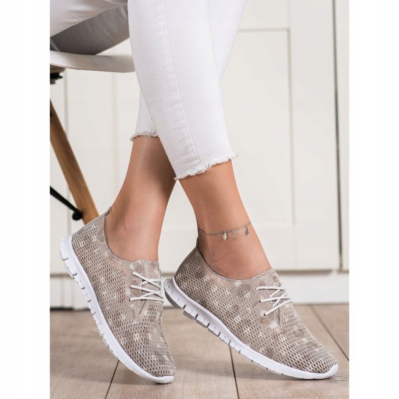 Goodin Lagane kožne cipele bež smeđa 1