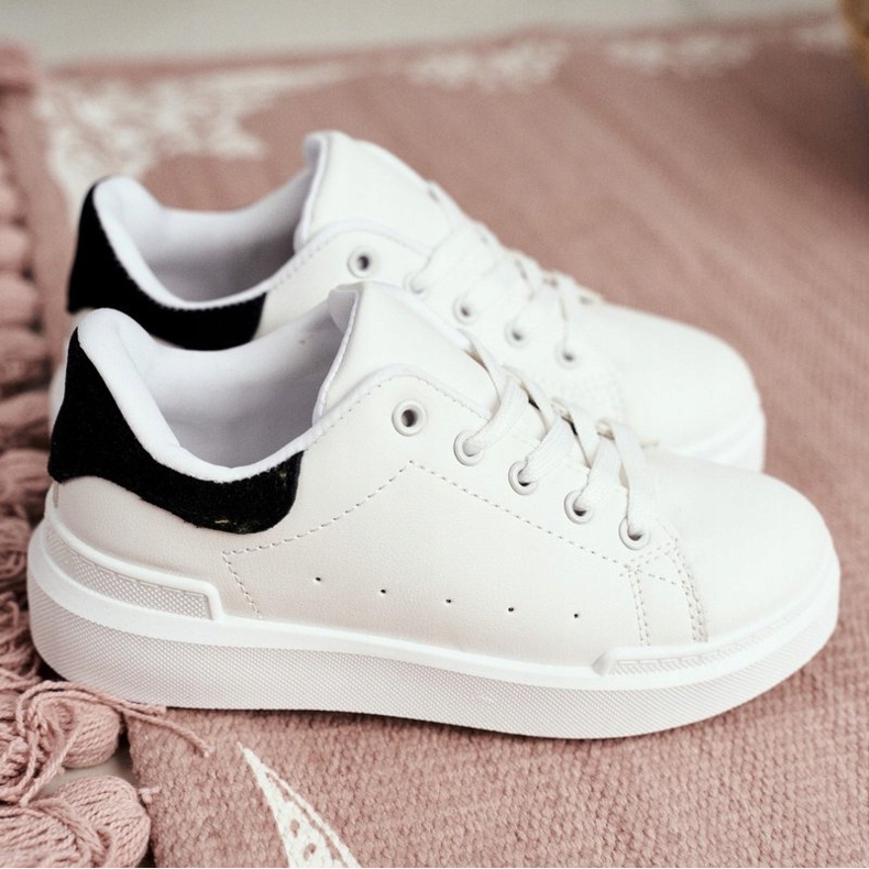 FRROCK Bijela Bilbo dječja omladinska sportska obuća crna 1