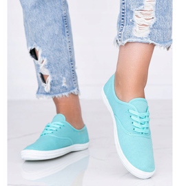 Ženske zelene tenisice od jasike zelena 1