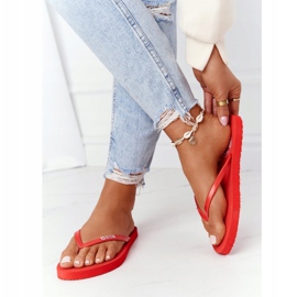 Ženske japanke Big Star FF274A611 Crvena 2