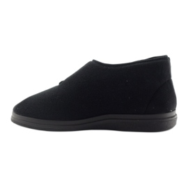 Dr.ORTO BEFADO 986M003 Muške papuče na osjetljivim nogama crne crno 3