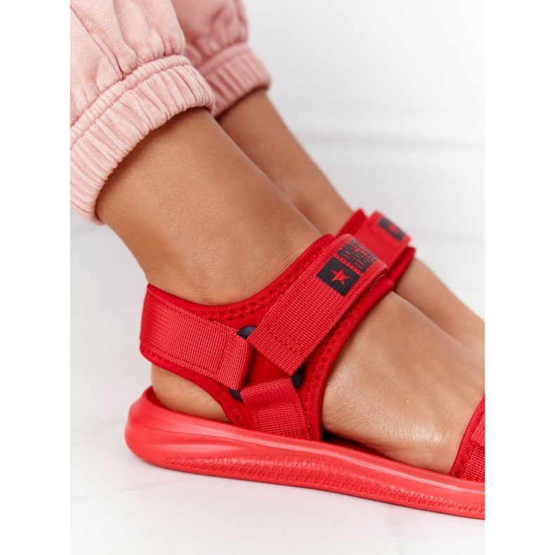 Ženske sportske sandale Big Star HH274A027 Crvene crvena 2