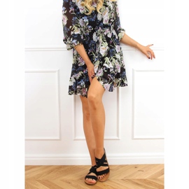 Sandale s gumenim naramenicama crne 9225 Crne crna 1