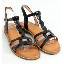 Crne ženske sandale C43 Black crna 1