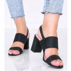 Crne sandale na postu Lil Sweetie crna 1