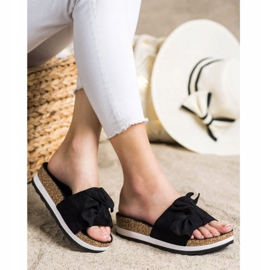 Evento Lagane papuče na platformi crno 1