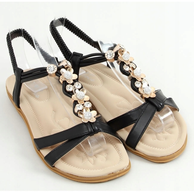 Crne ženske sandale CT-153 Black crno 1