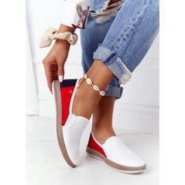 Ženske espadrile Big Star HH276009 Bijela i crvena tamnoplava 1