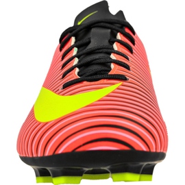 Nike Mercurial Vapor Xi Fg Jr 831945-870 nogometne cipele višebojan crvena 2